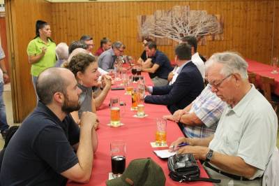 Die Gem�tlichkeit kam auch nicht zu kurz